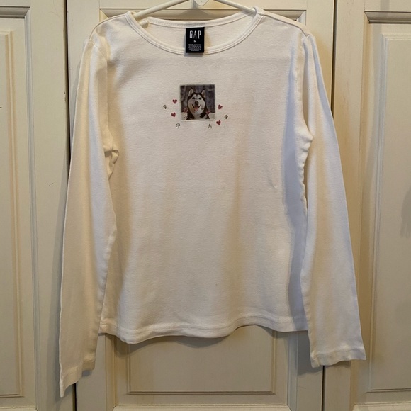 GAP Other - Gap Long Sleeve Size M Dog T-shirt